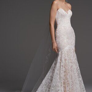 Watters 4015B Medici Strapless Trumpet-Style Bridal